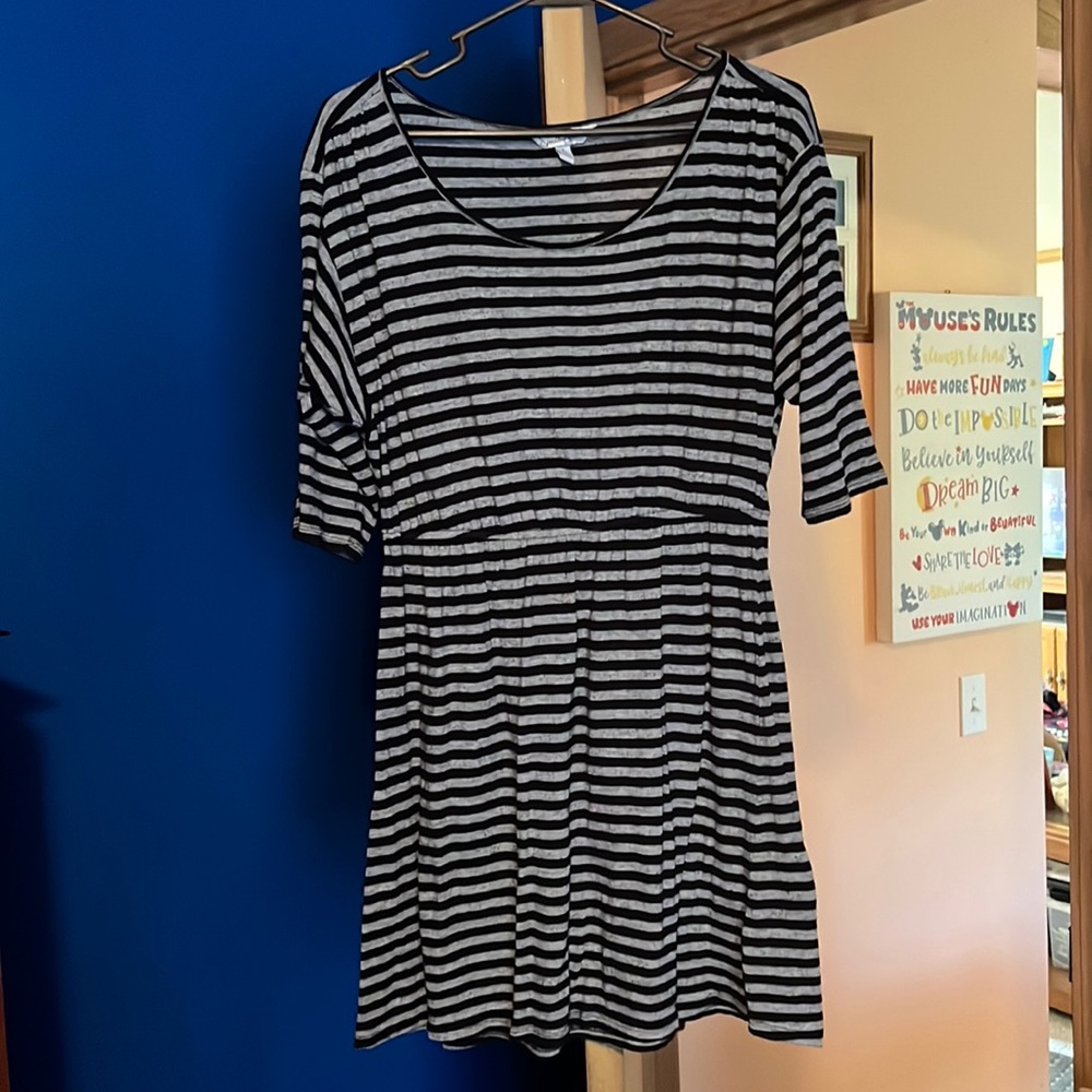 Women’s Large Striped Casual Dress